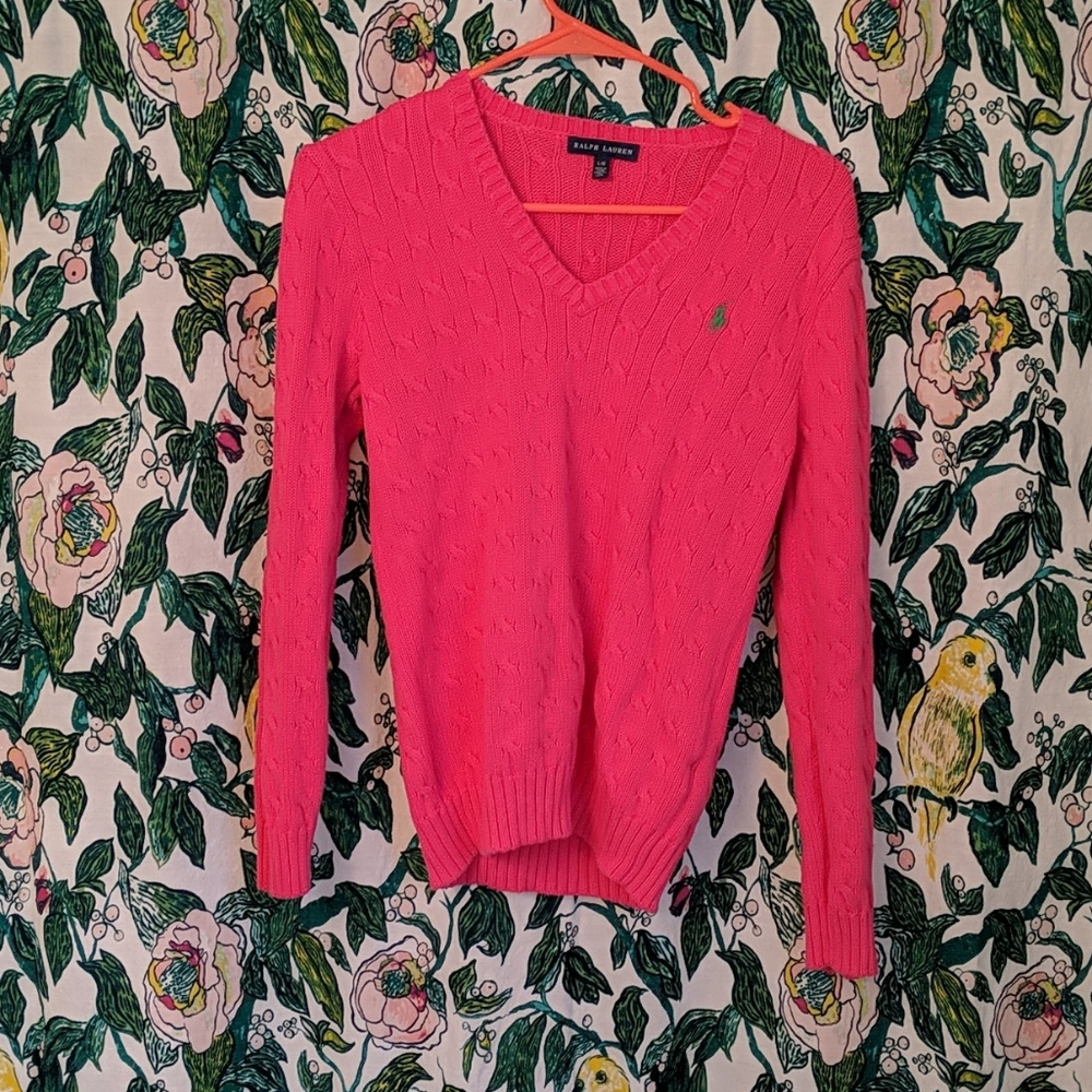 Ralph Lauren cable knit sweater